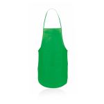 Colorato grembiule in tnt 80 g/m² con tasca frontale Basic Style color verde prima vista