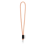Lanyard personalizzati con consegna in 7 giorni Tube Nautic color arancione