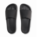 Ciabatte antiscivolo con logo realizzate in EVA nº 40-41 Slippers color nero seconda vista