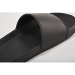 Ciabatte antiscivolo con logo realizzate in EVA nº 44-45 Slippers color nero quarta vista fotografica