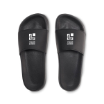 Ciabatte antiscivolo con logo realizzate in EVA nº 44-45 Slippers vista area di stampa