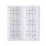 Gioco del Sudoku pubblicitario in legno con 99 tessere Sudoku color legno quinta vista
