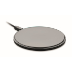 Caricatore wireless pubblicitario in alluminio e ABS da 10W color nero