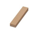 Pettine in bambù naturale con astuccio in carta kraft riciclata incluso con scatola