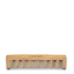 Pettine in bambù naturale con astuccio in carta kraft riciclata incluso vista principale