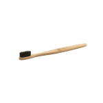Spazzolino da denti in bambù con logo e custodia di cartone Naturbrush color nero prima vista