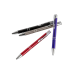Penna in alluminio riciclato con inchiostro blu