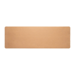 Tappetino da yoga promozionale in sughero e TPE spesso 4 mm Cork color naturale prima vista