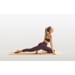 Tappetino da yoga promozionale in sughero e TPE spesso 4 mm Cork color naturale ottava vista
