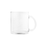 Tazza sublimatica vetro lucido in scatola bianca 350ml Cristal Sublim color trasparente prima vista