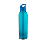 Borraccia in vetro personalizzata con tappo a vite 500ml Sunset Crystal color blu reale