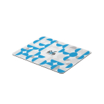 Mouse pad con superficie in poliestere e gomma sul fondo Sublim color bianco immagine con logo