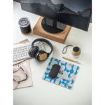 Mouse pad con superficie in poliestere e gomma sul fondo Sublim vista ambiente