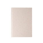 Taccuini ecologici pubblicitari A5 pagine a righe cotone Rigid Elefant color naturale prima vista