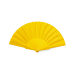 Ventagli colorati in tessuto poliestere riciclato Colors RPET color giallo prima vista