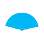 Ventagli colorati in tessuto poliestere riciclato Colors RPET color azzurro prima vista