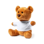 Orasacchiotto personalizzato peluche con t-shirt per stampa logo Kiddo seconda vista
