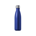 Borraccia in acciaio inox a doppia parete con tappo a vite da 550ml color blu