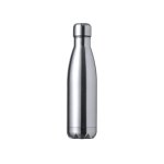 Borraccia in acciaio inox a doppia parete con tappo a vite da 550ml color argento