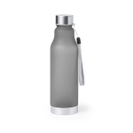 Bottiglia promozionale con finitura traslucida 600ml Iceberg RPET color nero prima vista