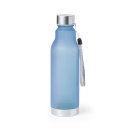 Bottiglia promozionale con finitura traslucida 600ml Iceberg RPET color azzurro prima vista