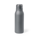 Borracce promozionali con anello in metallo nel tappo da 600ml Fancy color grigio prima vista