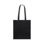 Colorate shopper personalizzate di cotone da 180 g/m² EcoColor Superb color nero prima vista