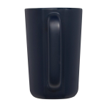 Tazze personalizzate in ceramica finitura opaca 480ml Americano color blu mare seconda vista posteriore