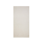 Asciugamani con logo in cotone naturale 70x140cm FreshFiber Medium color beige seconda vista