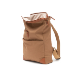 Zaino personalizzato riciclato tasche imbottite e porta pc EcoStylish color marrone chiaro quarta vista