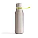 Borraccia termica in acciaio inox con tappo antigoccia e manico 450ml color lime
