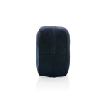 Beauty case in tela riciclata 285g/m² con tracciante AWARE EcoTraceRaw color blu mare quinta vista
