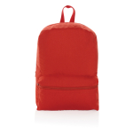 Zaini personalizzati riciclati in tanti colori tela 285g/m² EcoTrace color rosso seconda vista