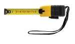 Metro per eventi largo 16mm riciclato ergonomico e cinturino Ruler 3M color giallo quarta vista