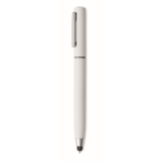 Penna touch screen con inchiostro blu e kit per pulire auricolari color bianco ottava vista