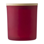 Candele profumate personalizzate da  200 gr Candlelight Medium color bordò prima vista