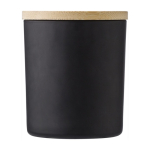 Candele profumate con logo da 280g Candlelight Large color nero prima vista