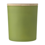 Candele profumate con logo da 280g Candlelight Large color verde prima vista
