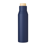 Borracce termiche personalizzate in acciaio da 500ml Contempo color blu mare prima vista