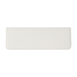 Calcolatrice promozionale in ABS a 8 cifre con tasti antiscivolo color bianco seconda vista
