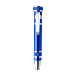 Ciacciavite promozionale a penna 8 punte colori vivaci Metalpen color blu reale prima vista