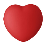 Antistress personalizzati a forma di cuore ZenBeat color rosso prima vista
