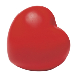 Antistress personalizzati a forma di cuore ZenBeat color rosso seconda vista