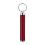 Portachiavi torcia personalizzati LED con logo più colori Logolight color rosso quinta vista
