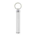 Portachiavi torcia personalizzati LED con logo più colori Logolight color bianco prima vista
