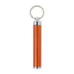 Portachiavi torcia personalizzati LED con logo più colori Logolight color arancione prima vista