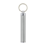 Portachiavi torcia personalizzati LED con logo più colori Logolight color argento prima vista