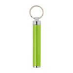 Portachiavi torcia personalizzati LED con logo più colori Logolight color verde chiaro  prima vista