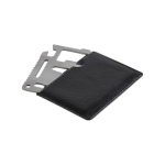 Attrezzo promozionale multifunzione a tessera in custodia ToolCard color nero settima vista
