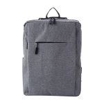Zaino executive in poliestere per laptop con USB 15'' Activewear color grigio prima vista